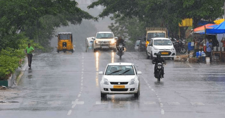 तेलंगाना में बारिश