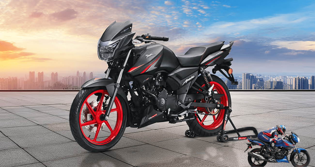 India में लॉन्च से पहले Updated TVS Apache RTR 160 2V and 180 2V का टीज़र जारी