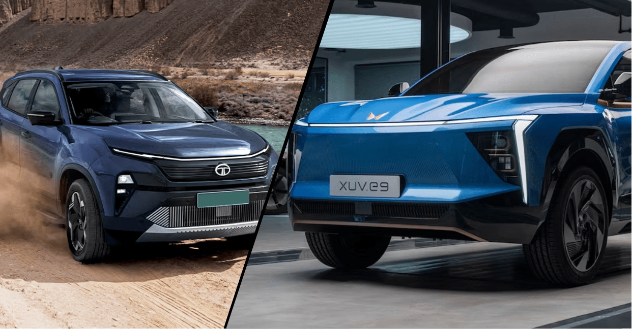 Tata Harrier EV RWD vs Mahindra XUV 9e: भारत में कीमत की तुलना