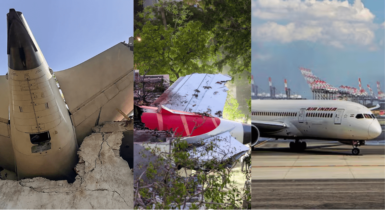 Air India Crash: Ahamdabar मे Air India फ्लाइट 171 का दुखद हादसा, 241 यात्रियों की मौत, एक जीवित बचा..